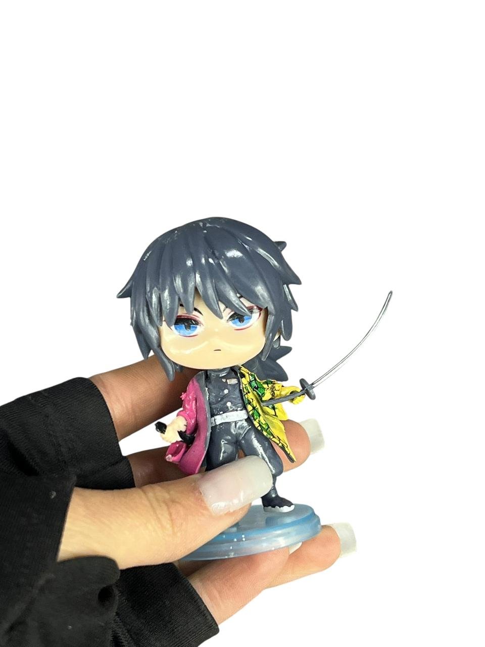 Figura Tomioka Tapa Azul 5 cm Demon Slayer - Imagen 6