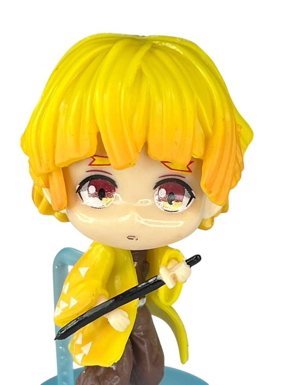 Figura Zenitsu Tapa Azul 5 cm Demon Slayer - Imagen 3