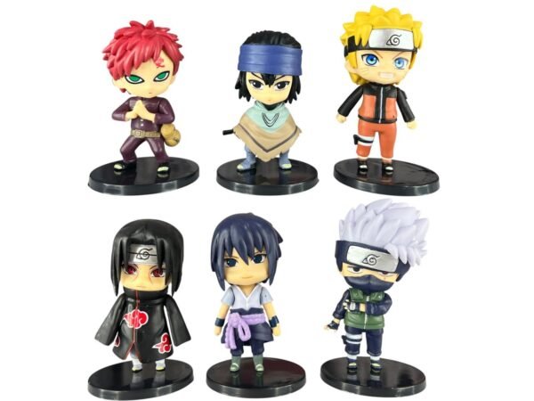 Figuras X6 Naruto Itachi De Pie 9cm