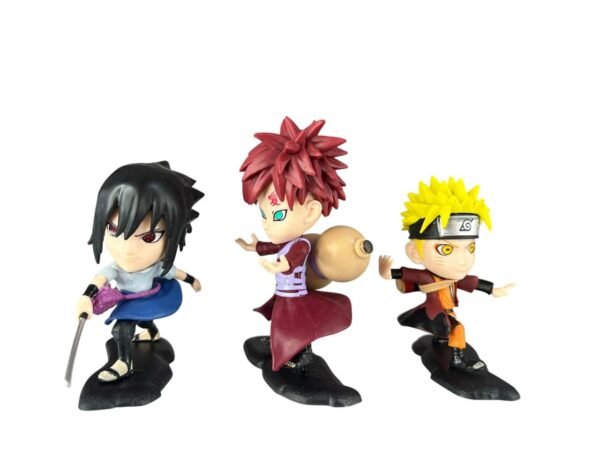 Figuras X5 Gaara-Itachi-Kakashi-Naruto & Susuke 7cm Naruto - Imagen 2