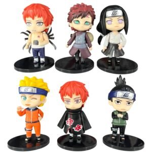 Figuras Coleccionables X6 De Pie Sasori  Naruto Shippude 9cm