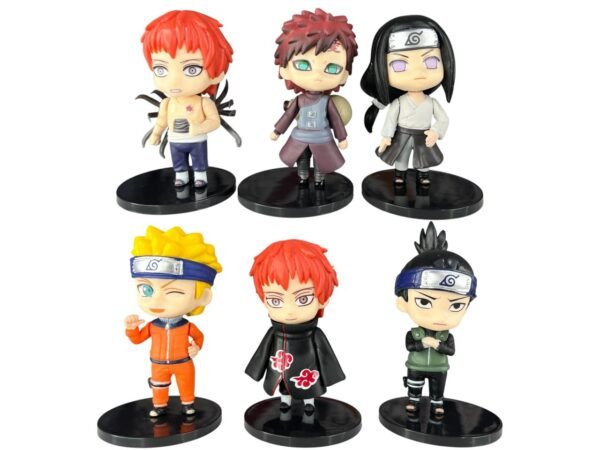 Figuras Coleccionables X6 De Pie Sasori  Naruto Shippude 9cm