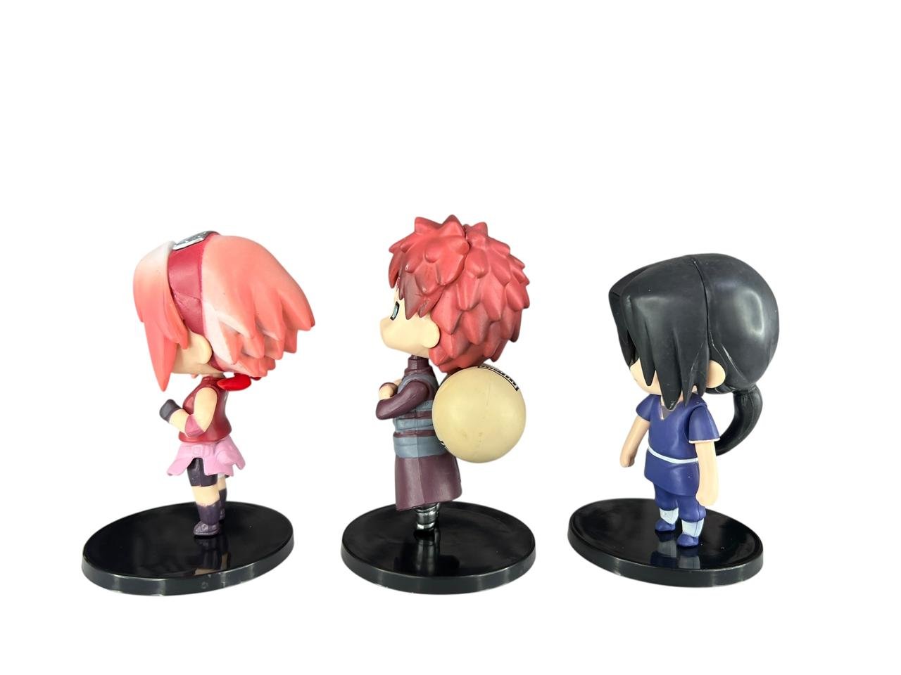 Figuras Set X6 Sakura Haruno Naruto Shippude 9cm - Imagen 6