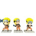 Figuras Set X3 Naruto Shippude Poderes 9cm