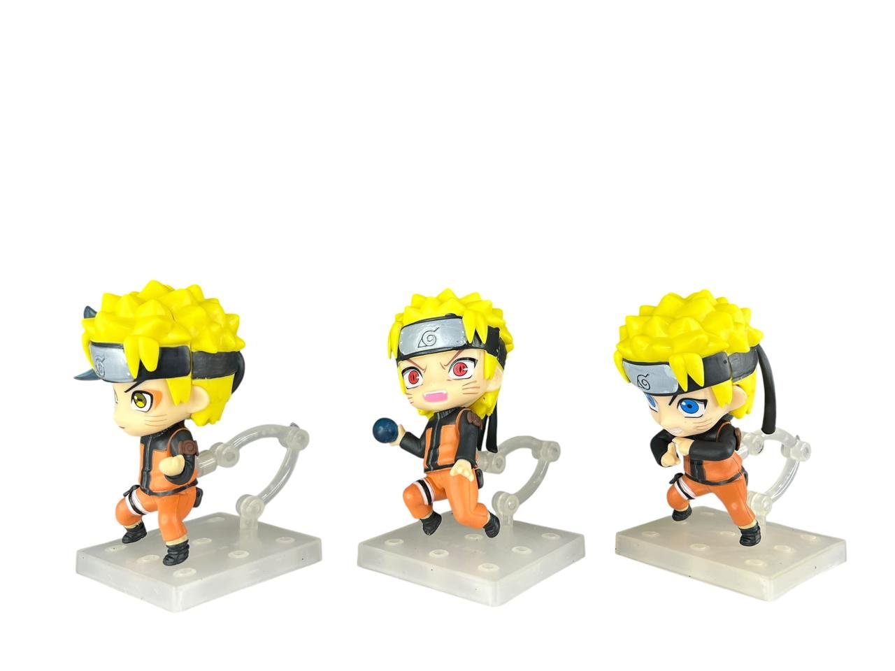 Figuras Set X3 Naruto Shippude Poderes 9cm - Imagen 3