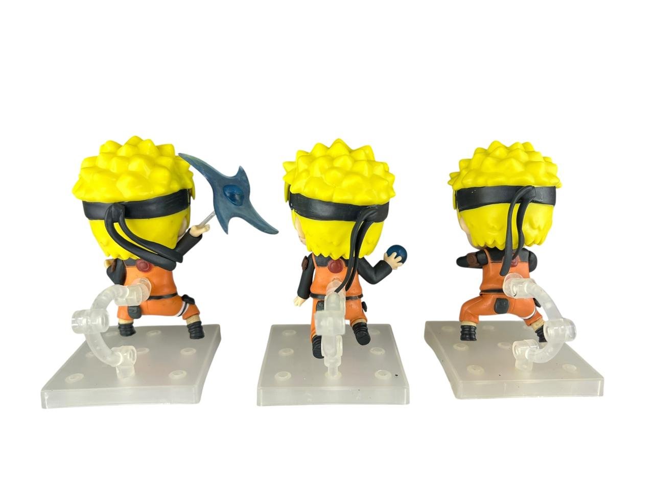 Figuras Set X3 Naruto Shippude Poderes 9cm - Imagen 2