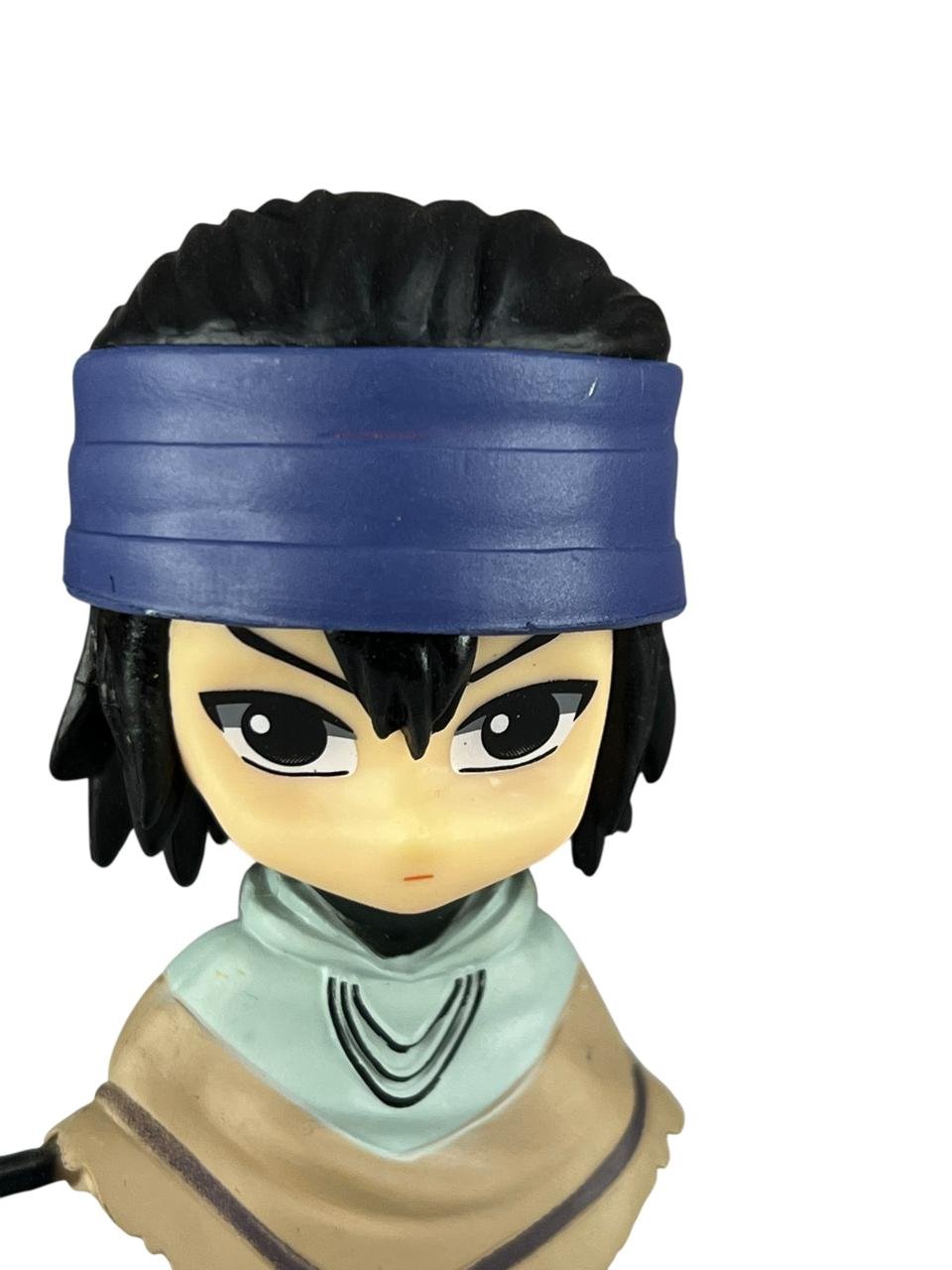 Figura Mini Sasuke Con Capa 9 Cm Naruto - Imagen 5