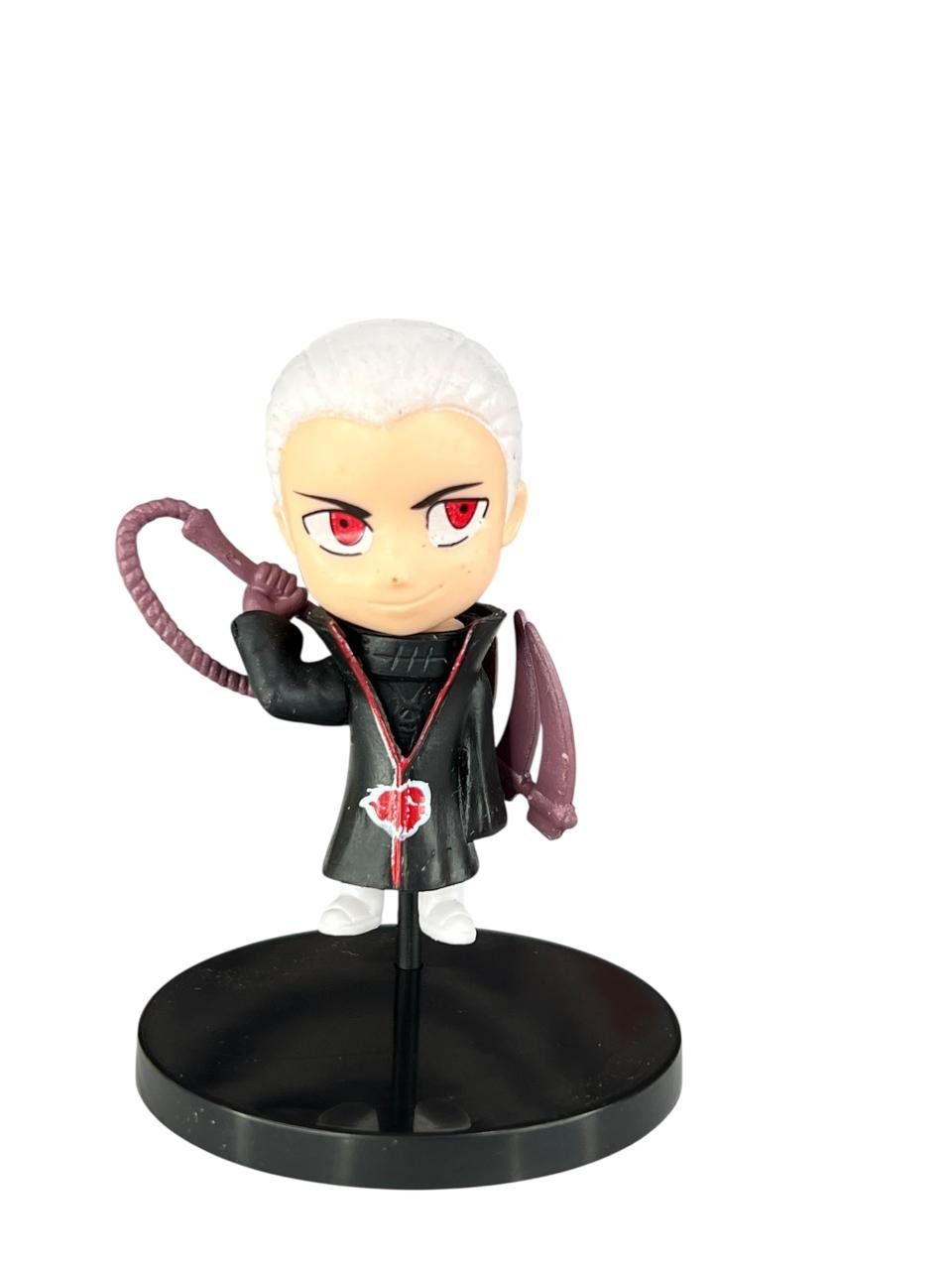 Mini Figura Hidan Akatsuki 7cm Tapa Blanca Naruto