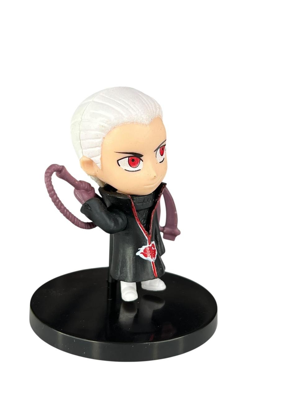 Mini Figura Hidan Akatsuki 7cm Tapa Blanca Naruto - Imagen 2