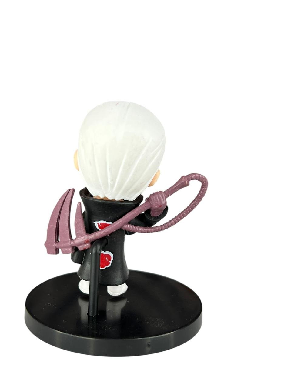 Mini Figura Hidan Akatsuki 7cm Tapa Blanca Naruto - Imagen 3