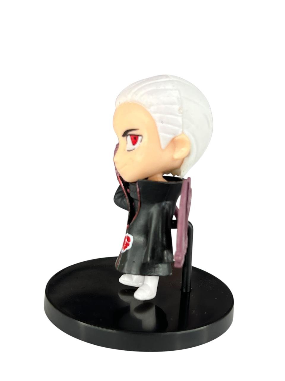 Mini Figura Hidan Akatsuki 7cm Tapa Blanca Naruto - Imagen 4