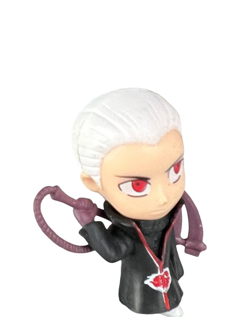 Mini Figura Hidan Akatsuki 7cm Tapa Blanca Naruto - Imagen 7