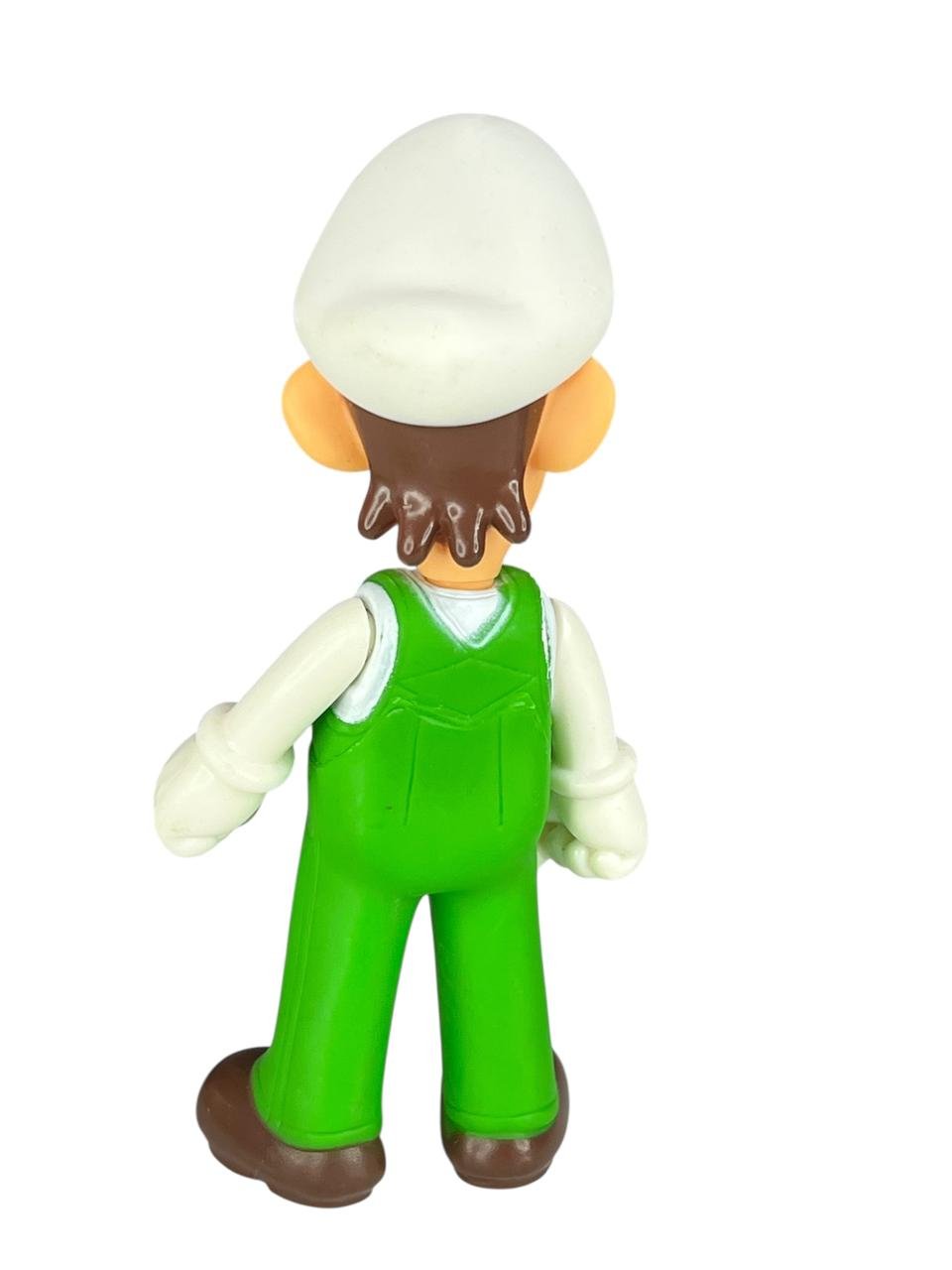 Figura Luigi Gorro Blanco 14cm Mario Bros - Imagen 5