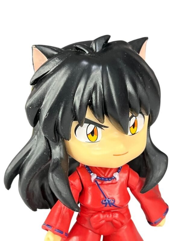 Mini Figura Inuyasha Cabello Negro 9cm Inuyasha - Imagen 3