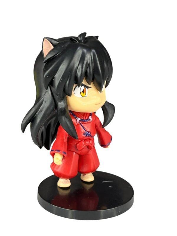 Mini Figura Inuyasha Cabello Negro 9cm Inuyasha - Imagen 4