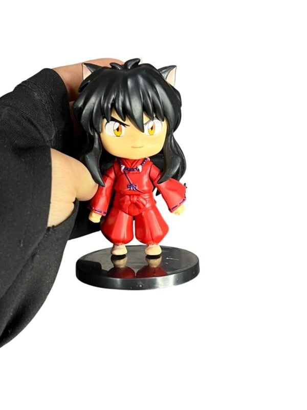 Mini Figura Inuyasha Cabello Negro 9cm Inuyasha - Imagen 7