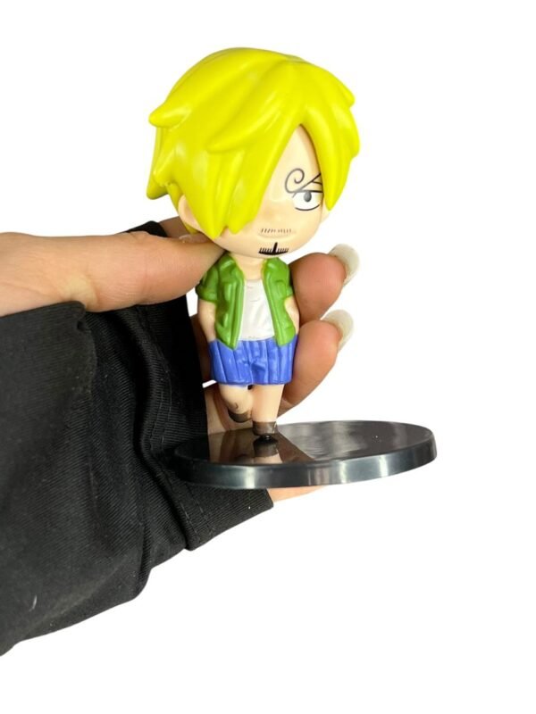 Mini Fuigura Sanji 8cm One Piece - Imagen 4