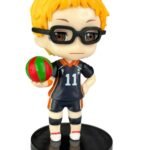 Mini Figura Kei Tsukishima 8cm Haikyu