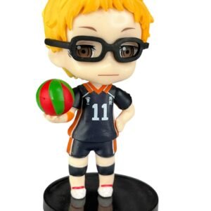 Mini Figura Kei Tsukishima 8cm Haikyu
