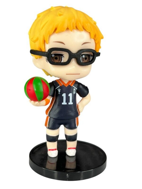 Mini Figura Kei Tsukishima 8cm Haikyu