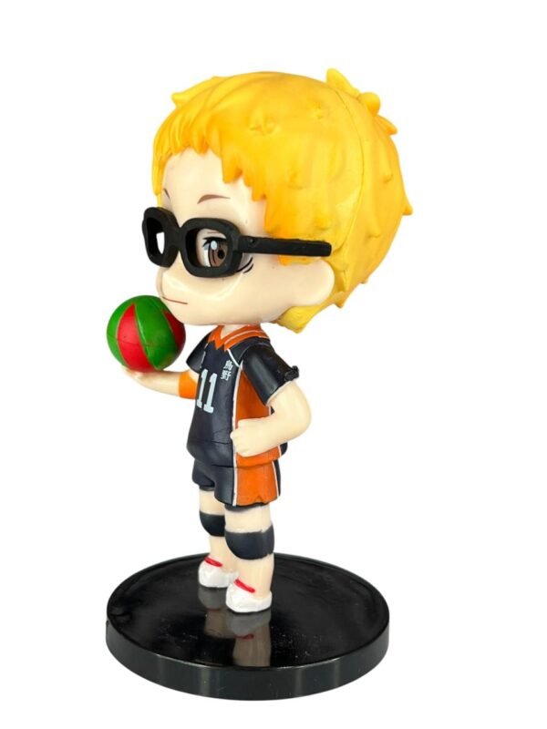 Mini Figura Kei Tsukishima 8cm Haikyu - Imagen 6