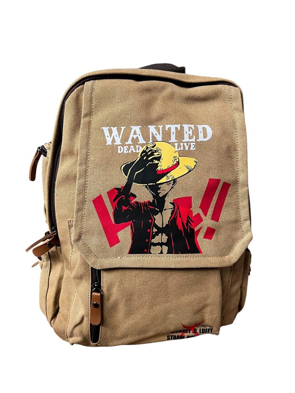 Maleta de one piece lufy color arena