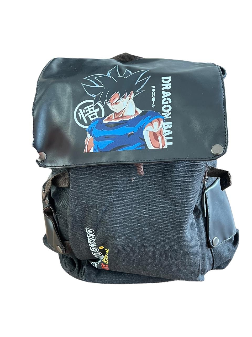 Maleta de dragon ball color negro goku
