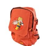 maleta de dragon ball color naranja