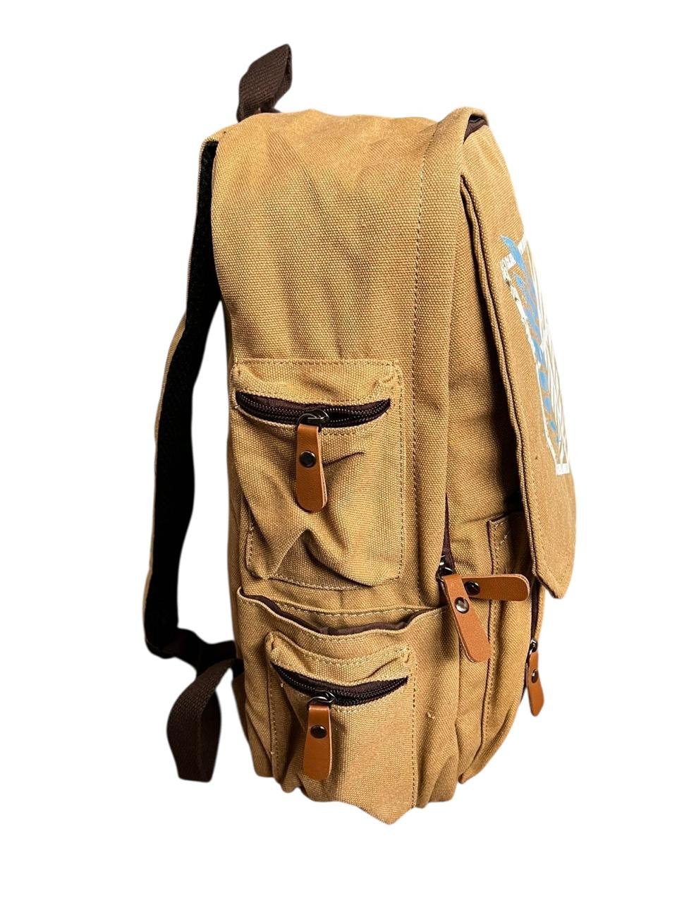 Maleta Morral De Lona Attack On Titan Dorada - Imagen 2