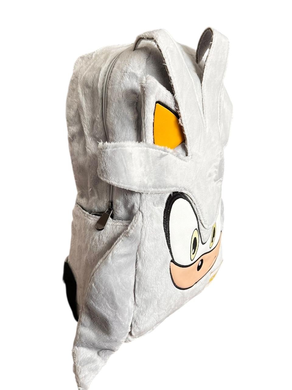 Maleta De Sonic En Peluche Blanca - Imagen 3