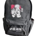 Maleta De Jujutsu Kaisen En Lona Gris Oscuro