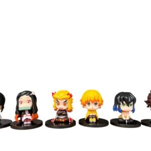 Figura De Demon Slayer 8cm X6 Sentados
