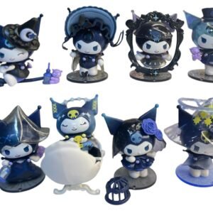Figura Anime 9 Piezas De Sanrio Kuromi 9cm