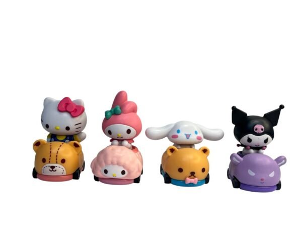 Figura Anime - De Sanrio Kuromi Y Amigos En Carro  X6