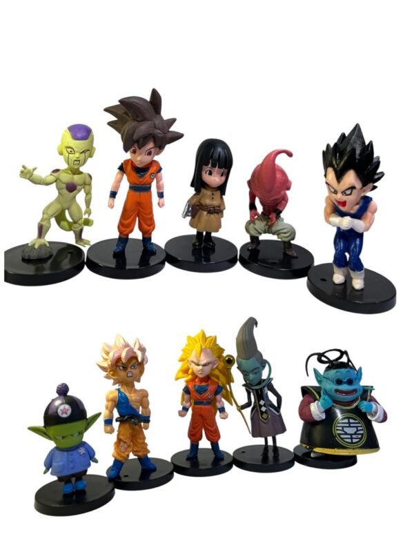 Figura Anime Dragon Ball X12 Coleccionable 9cm