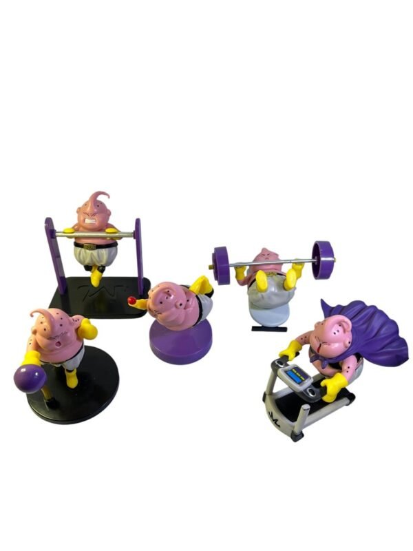 Figura Anime Dragon Ball Manji Boo Haciendo Ejercicio X5