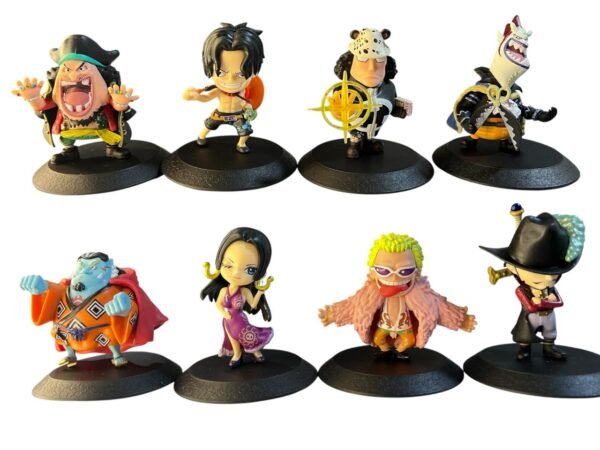 Figura Anime De One Piece 8 Unidades 8cm