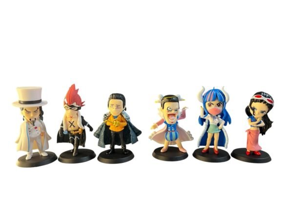 Figura Anime De One Piece 6 Personajes - 9 Cm