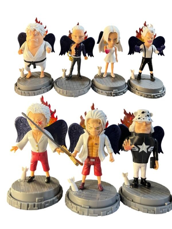 Figura Anime De One Piece 7 Personajes - 11 Cm