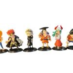 Figura Anime De One Piece 6 Unidades Luffy Y Amigos - 10cm