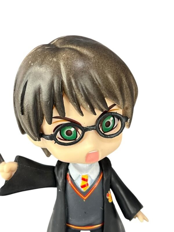 Mini  Figura  Harry Potter Con Búho 9cm Cabezón - Imagen 3