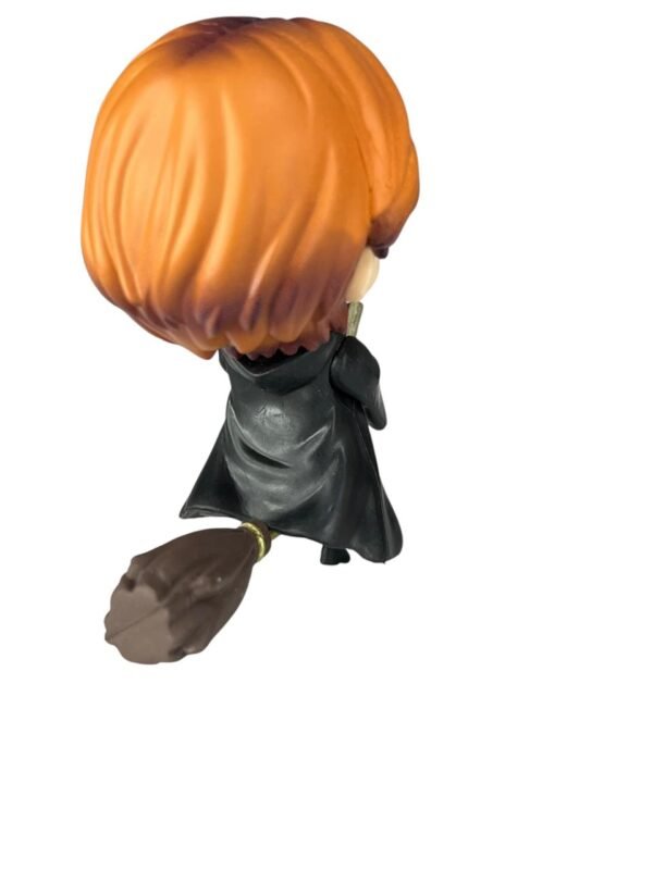 Mini  Figura Ron Weasley Con Escoba 9cm  Harry Potter - Imagen 3