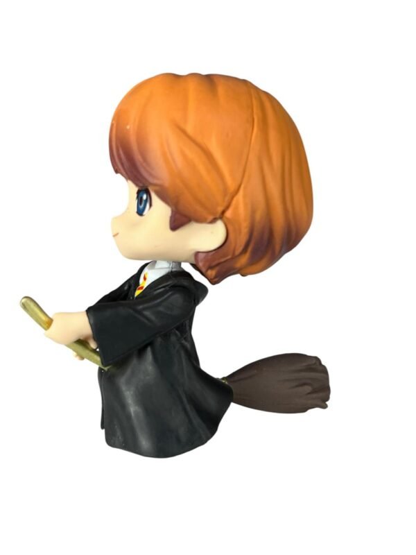 Mini  Figura Ron Weasley Con Escoba 9cm  Harry Potter - Imagen 4