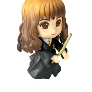 Mini  Figura Hermione Granger Con Escoba 9cm  Harry Potter