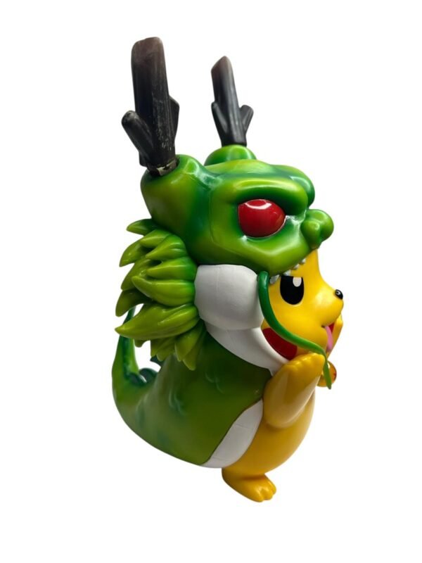 Figura Anime De Pokemon Pikachu Disfrazado De Shenlog 15cm - Imagen 2