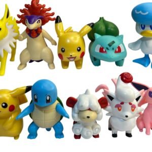 Figura Anime De Pokemon Pikachu Y Amigos De 10cm