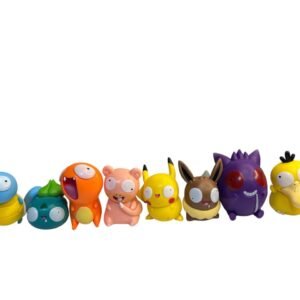 Figura Anime De Pokemon 8 Unidades Tontas X8