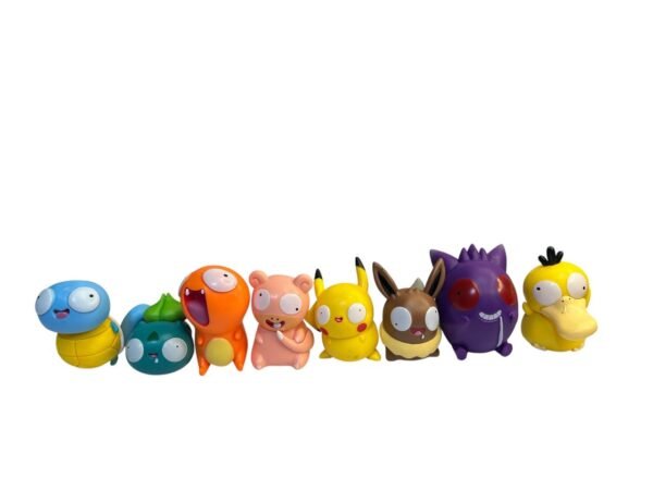 Figura Anime De Pokemon 8 Unidades Tontas X8