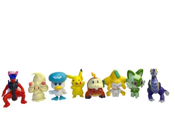 Figura Anime De Pokemon 8 Unidades