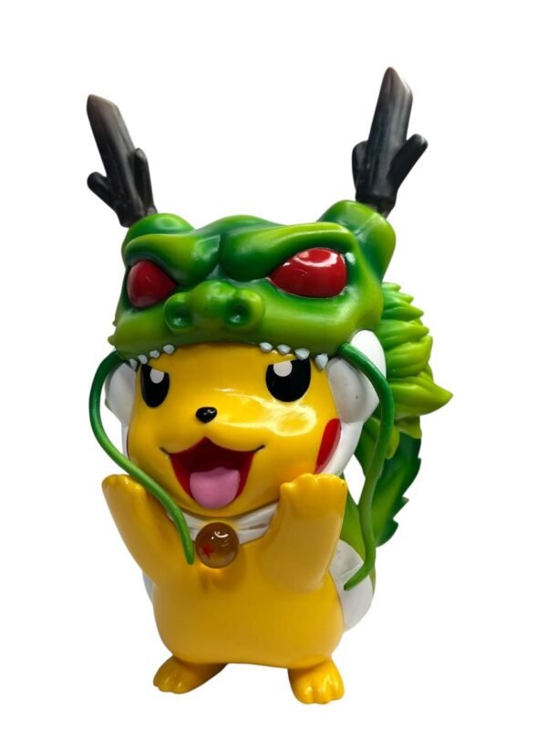 Figura Anime De Pokemon Pikachu Disfrazado De Shenlog 15cm